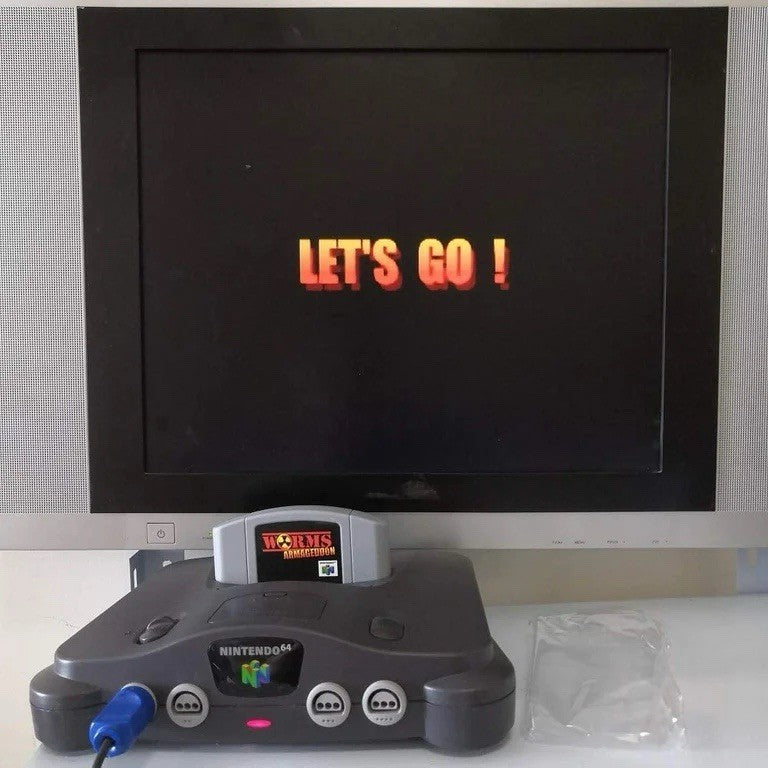 Nintendo 64 Worms Armageddon N64 Nintendo Infogames 2000 Game