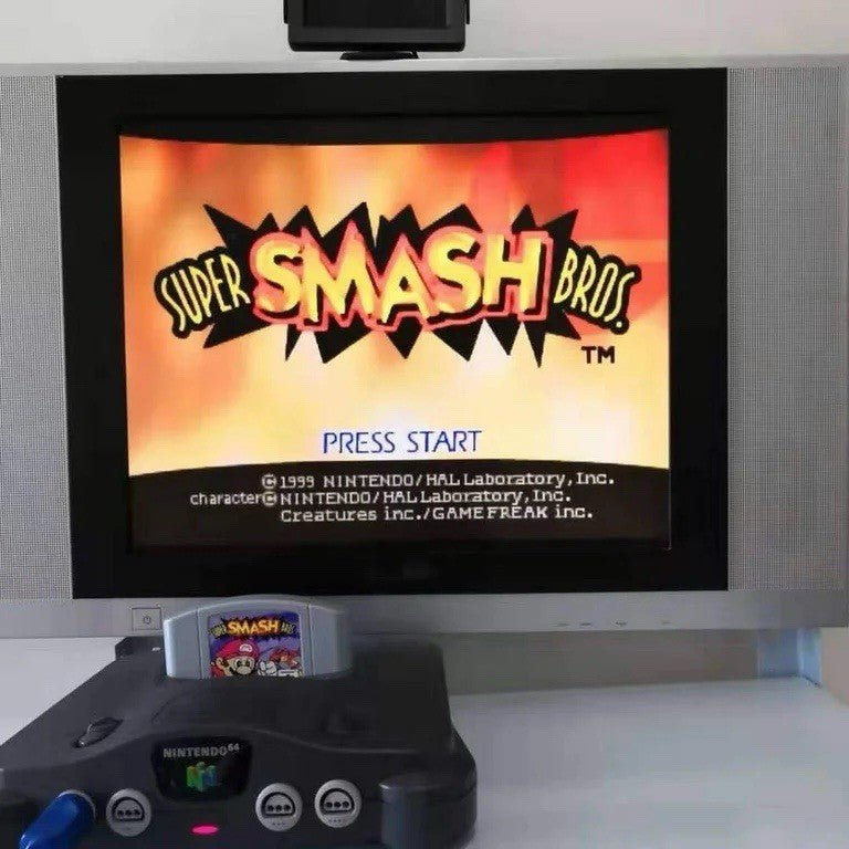 Super Smash Bros 64 - Super SmashBros For-Nintendo-n64