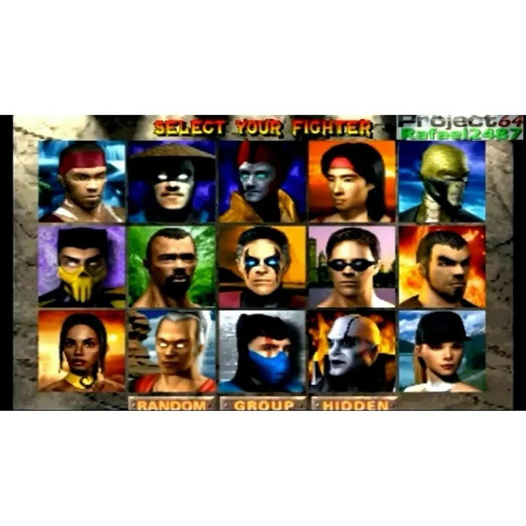 Mortal Kombat 4 Nintendo 64 N64 Game Cartridge Midway Tested