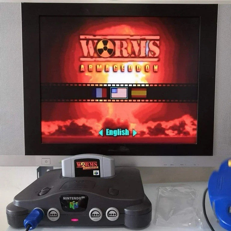 Nintendo 64 Worms Armageddon N64 Nintendo Infogames 2000 Game