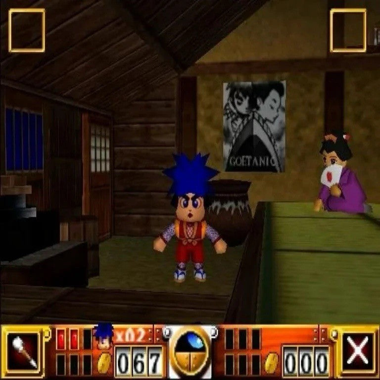 Goemon`s Great Adventure - Nintendo 64 (N64)
