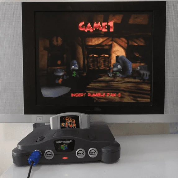 Renewed CONKERS BAD FUR DAY (NINTENDO 64 N64)