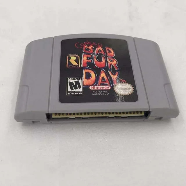 Renewed CONKERS BAD FUR DAY (NINTENDO 64 N64)