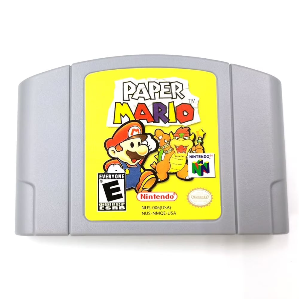 Paper Mario N64 Game